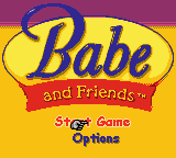 Babe and Friends screenshot 3 for GameBoy Color